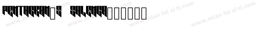 pentagram’s Salemca字体转换